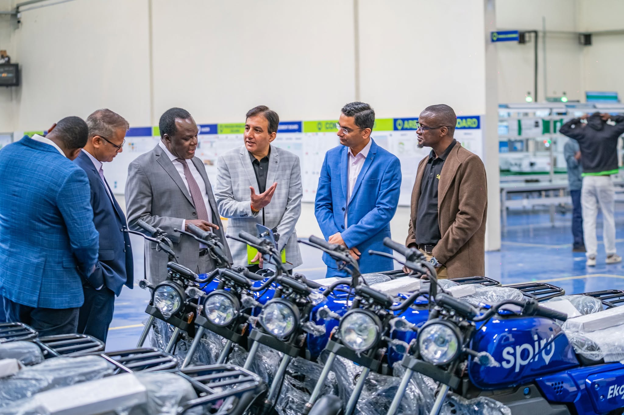 Spiro hosting Dr. Juma Mukhwana, Principal Secretary - State Department for Industry at their Nairobi Plant in Sept 2025